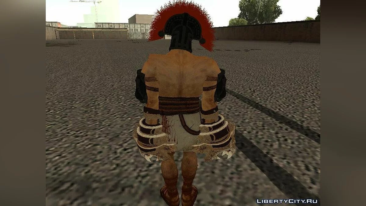 Hercules from God of War 3 / GTA San Andreas