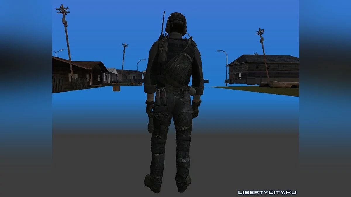 Kick из Call of Duty Ghosts / GTA San Andreas