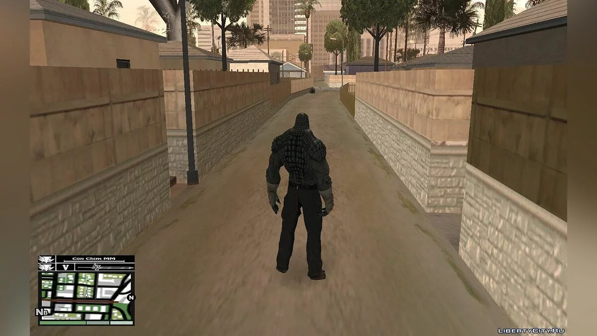 Killer Croc from Batman Arkham Origins / GTA San Andreas