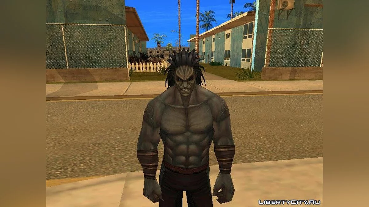 Lash from Marvel Future Fight / GTA San Andreas