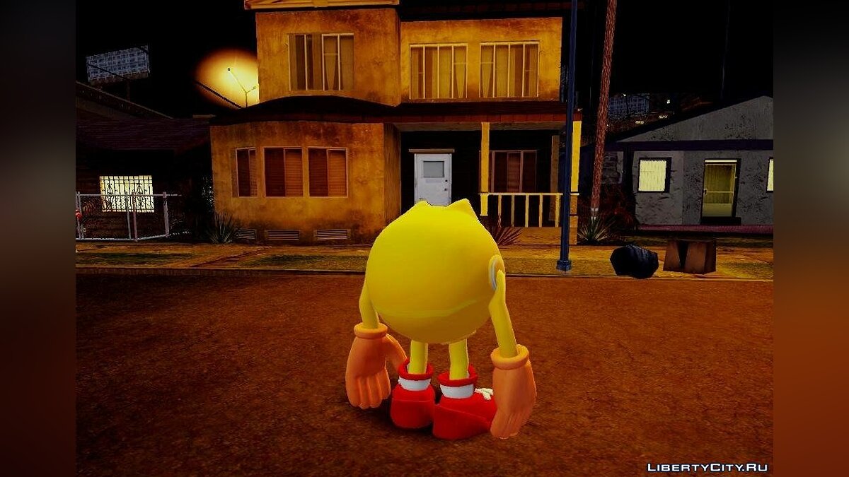 Скачать Pac-Man v1.0 для GTA San Andreas