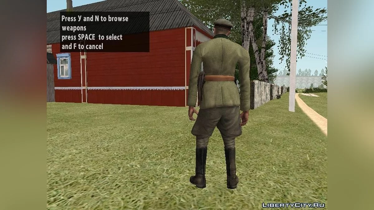 Пак Солдат Третьего Рейха / GTA San Andreas