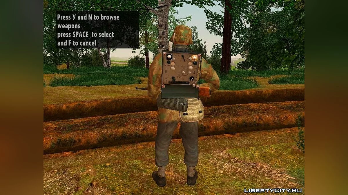 Пак Солдат Третьего Рейха / GTA San Andreas