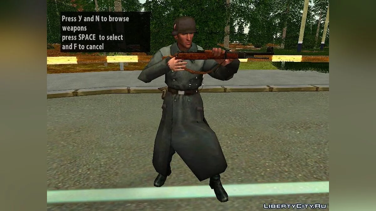 Пак Солдат Третьего Рейха / GTA San Andreas