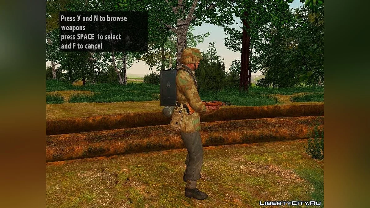 Пак Солдат Третьего Рейха / GTA San Andreas