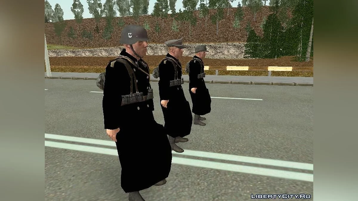 Пак Солдат Третьего Рейха / GTA San Andreas