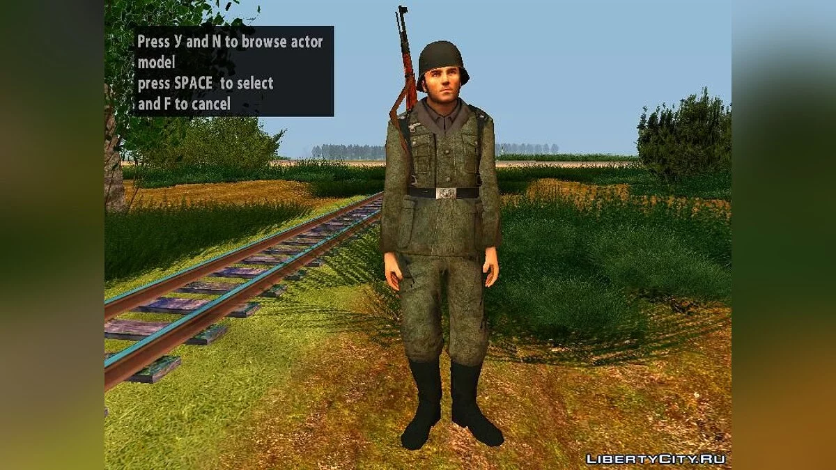 Пак Солдат Третьего Рейха / GTA San Andreas