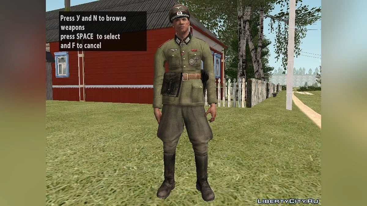 Пак Солдат Третьего Рейха / GTA San Andreas