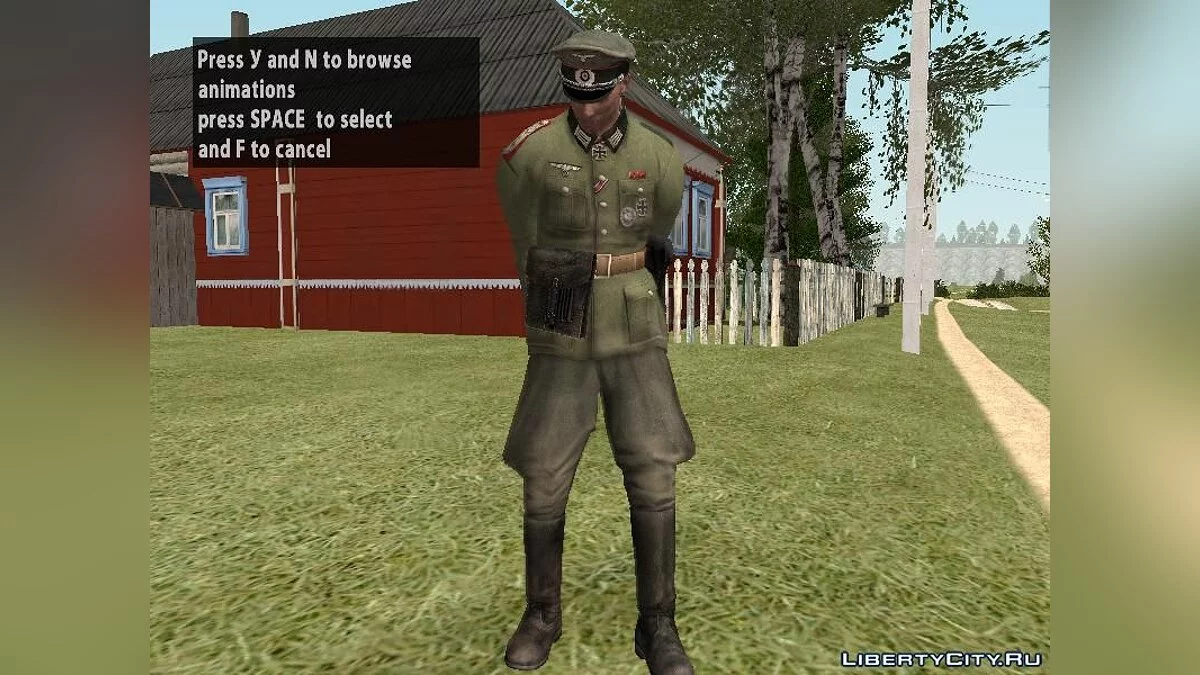 Пак Солдат Третьего Рейха / GTA San Andreas