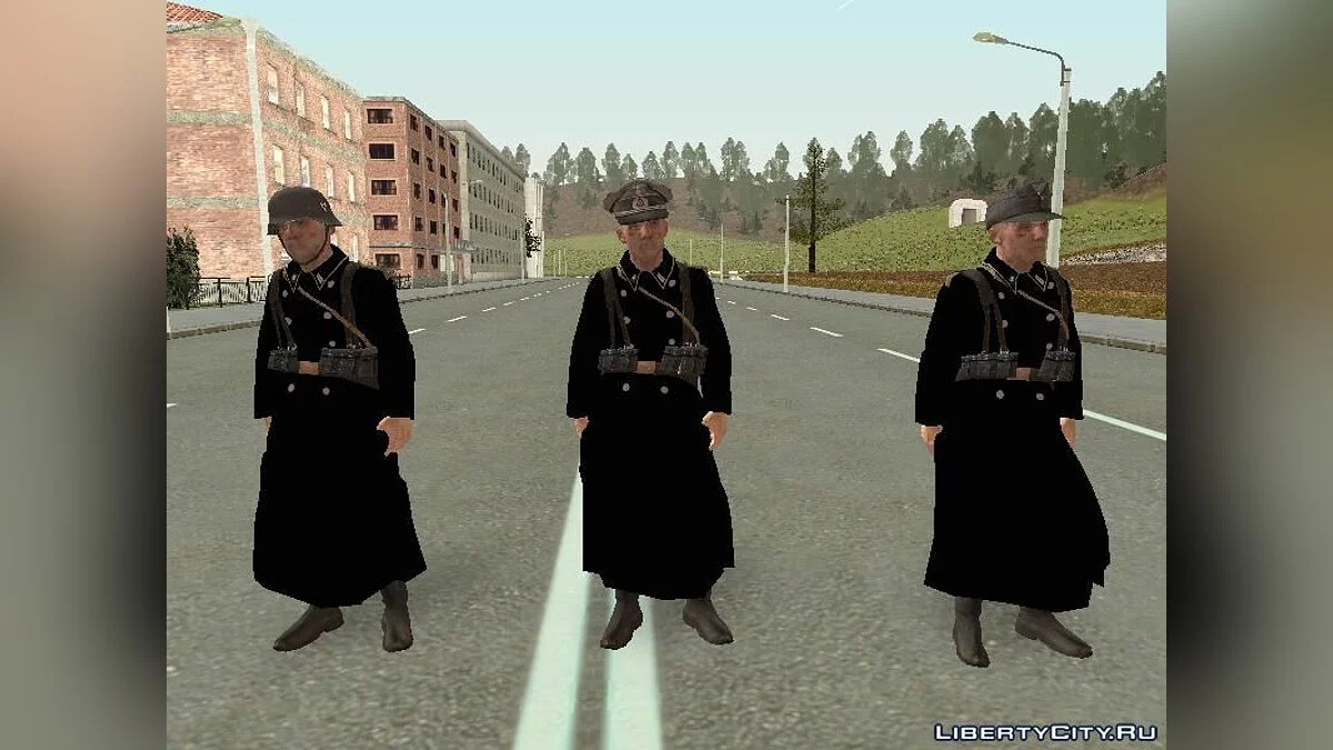 Пак Солдат Третьего Рейха / GTA San Andreas