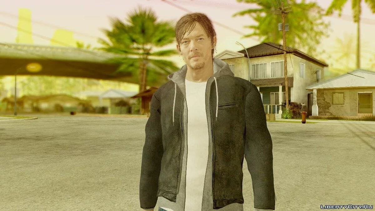 PS4 Norman Reedus / GTA San Andreas