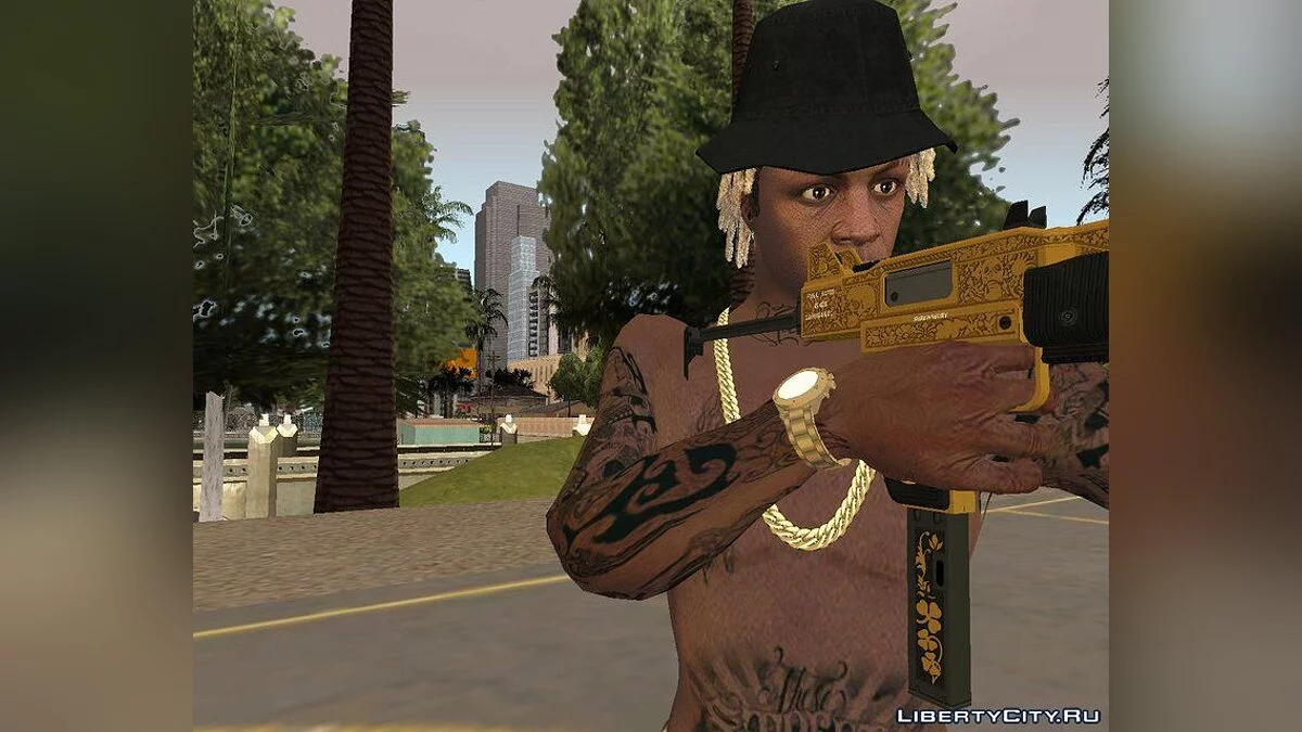 GTA Online: Nigga Skin / GTA San Andreas
