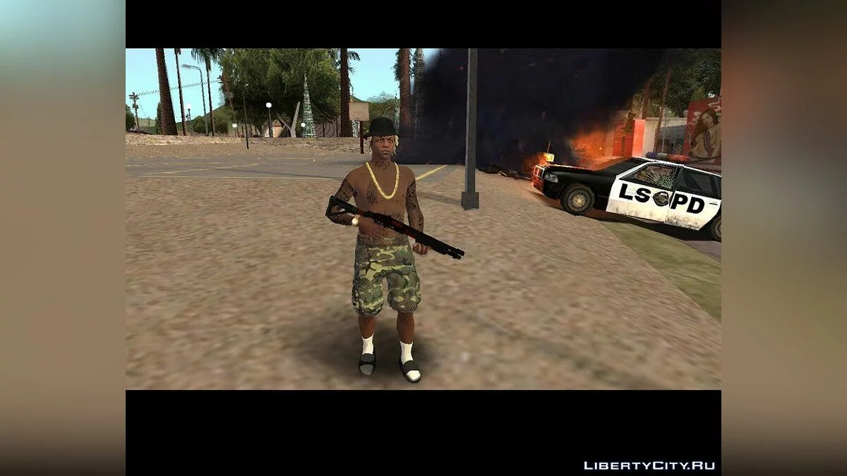 GTA Online: Nigga Skin / GTA San Andreas