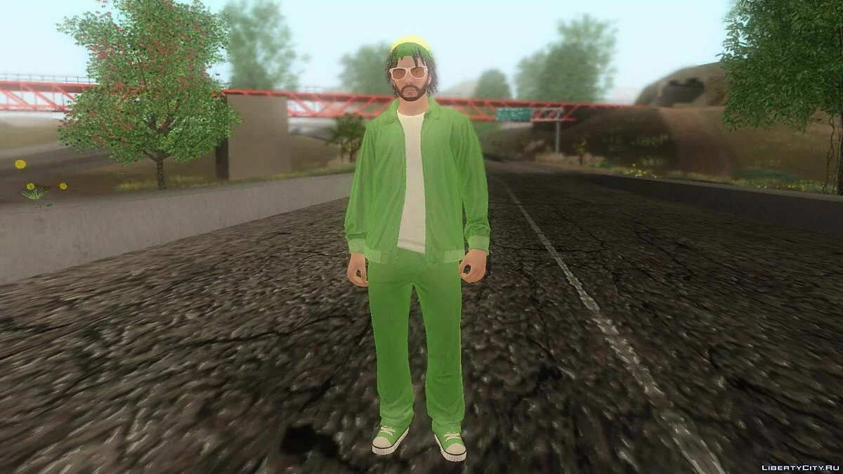 Rastafaris Skins from GTA V Online / GTA San Andreas