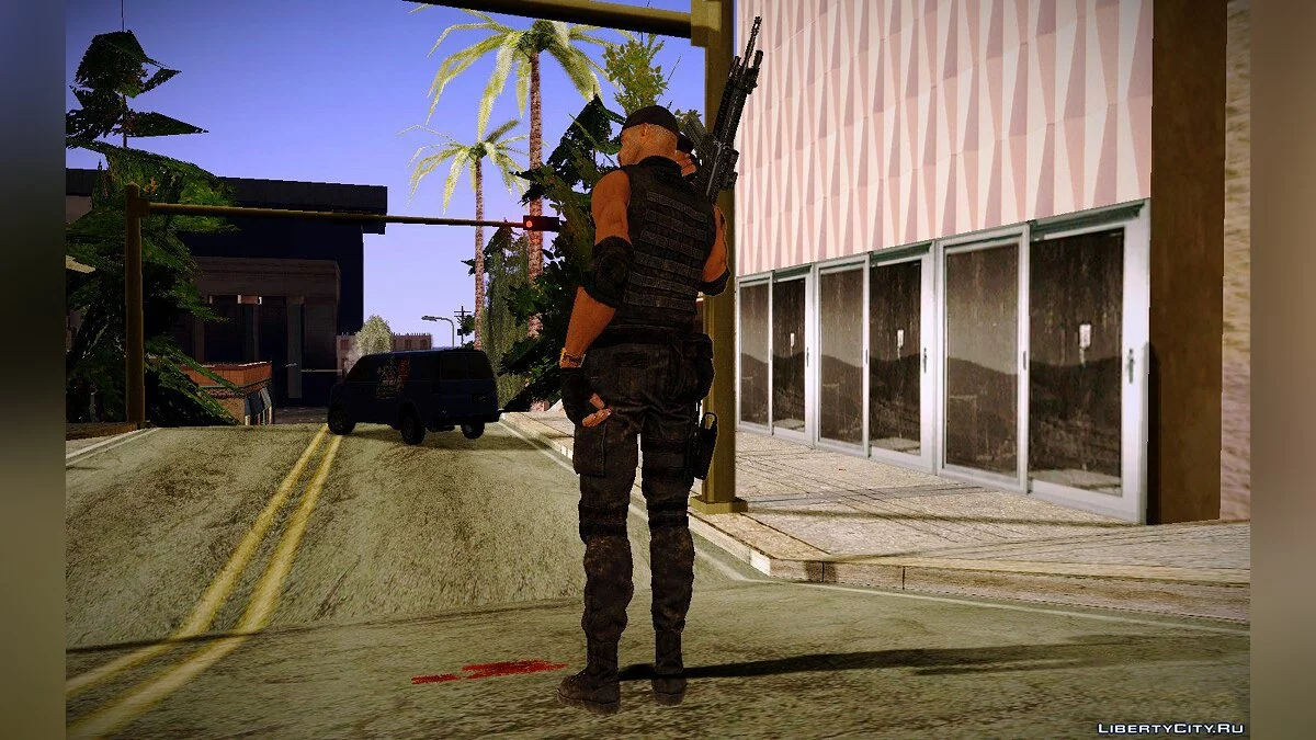Hale Caesar из фильма "Неудержимые" / GTA San Andreas
