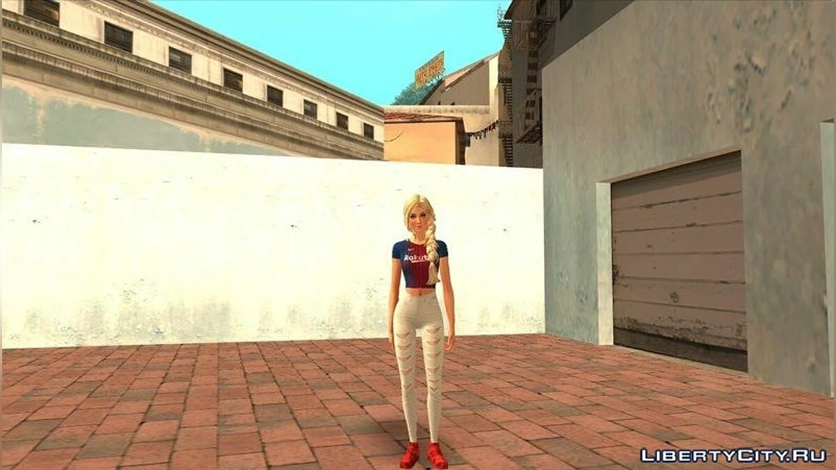 The Sims 4 Girl FCB / GTA San Andreas