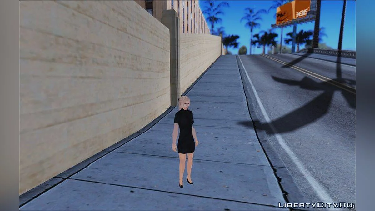 Black/White Clothes One-Piece / GTA San Andreas