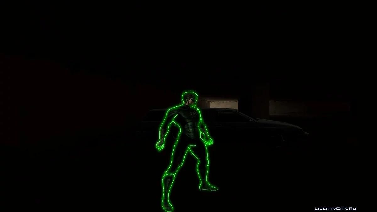 Green Lantern (Injustice: Gods Among Us) / GTA San Andreas