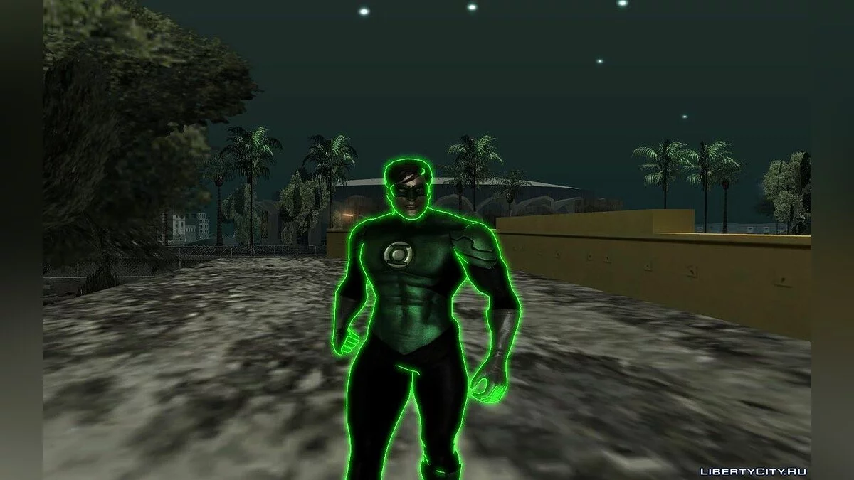 Green Lantern (Injustice: Gods Among Us) / GTA San Andreas