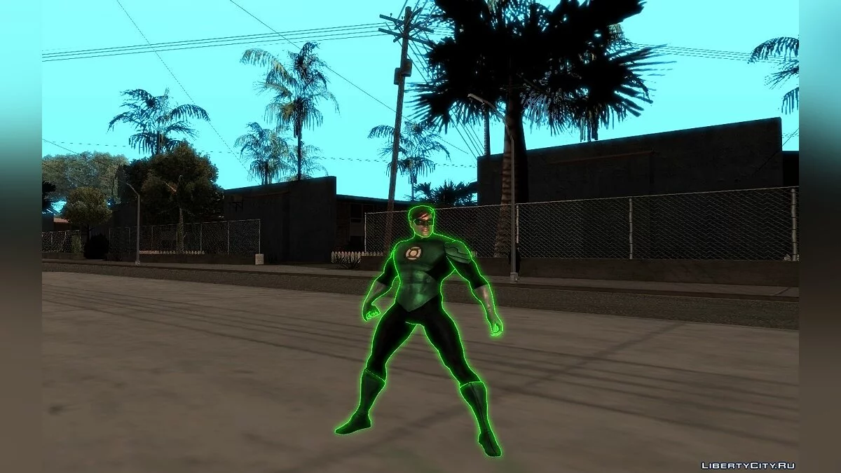 Green Lantern (Injustice: Gods Among Us) / GTA San Andreas