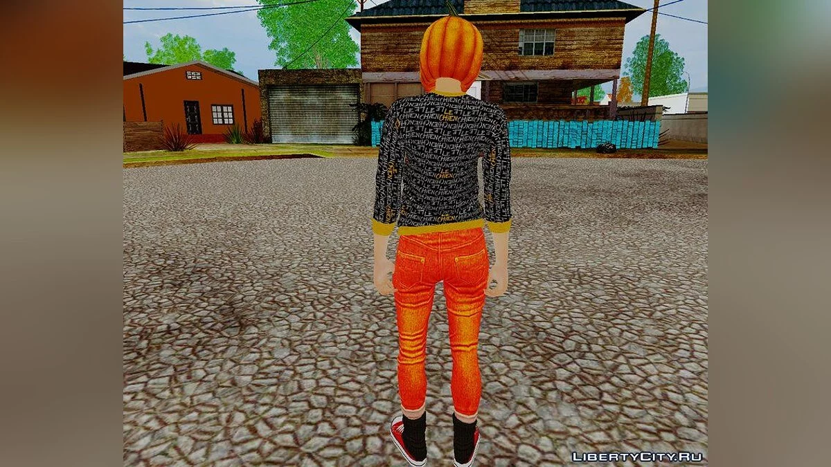 Skin Random #25 Female (Hallowen) / GTA San Andreas