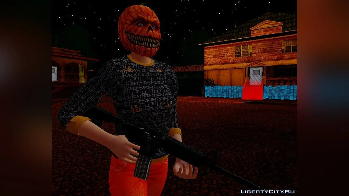 Skin Random #25 Female (Hallowen) / GTA San Andreas