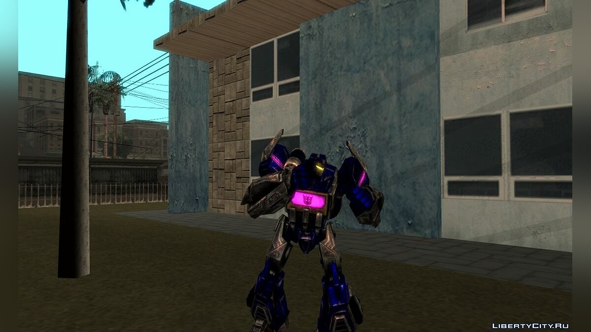 Скачать SoundWave (Transformers: War for Cybertron) для GTA San Andreas