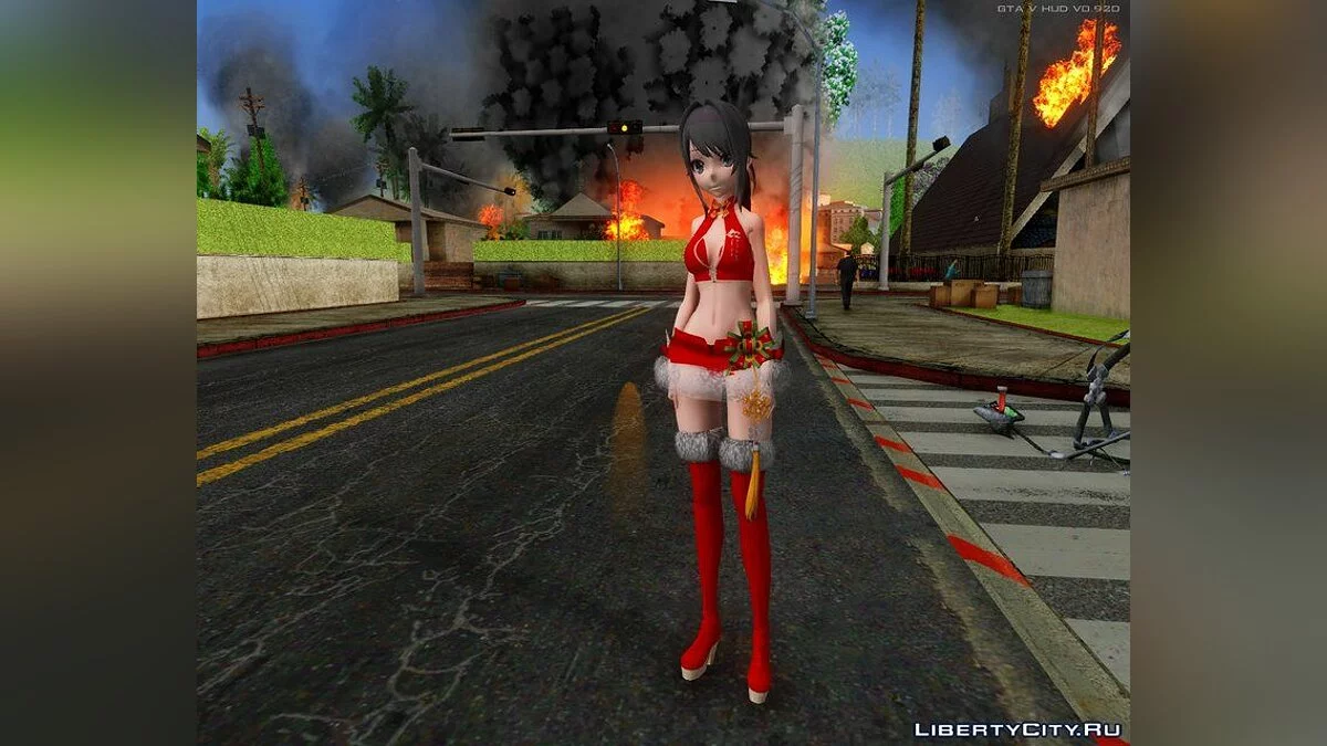 Ayano Christmas / GTA San Andreas