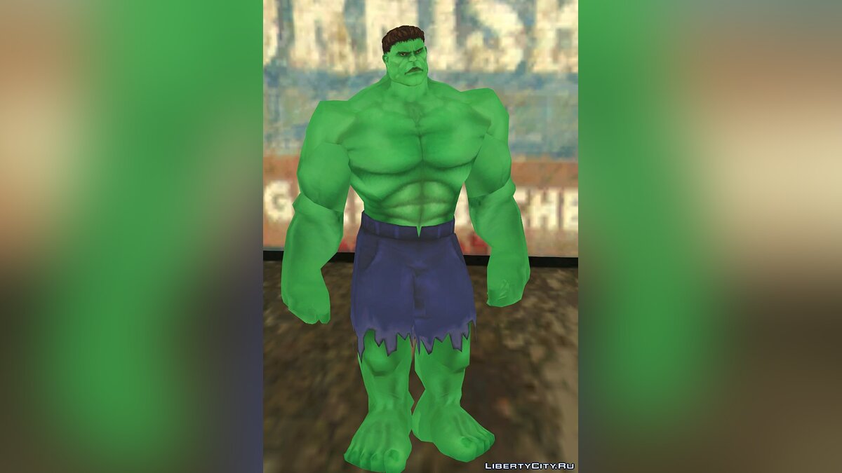 Скачать Hulk(2003) для GTA San Andreas