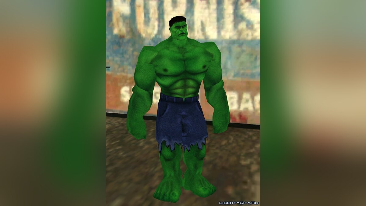 Скачать Hulk(2003) для GTA San Andreas