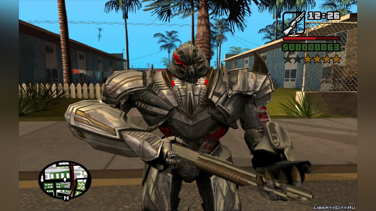 Скачать Transformers The Last Knight skin pack для GTA San Andreas