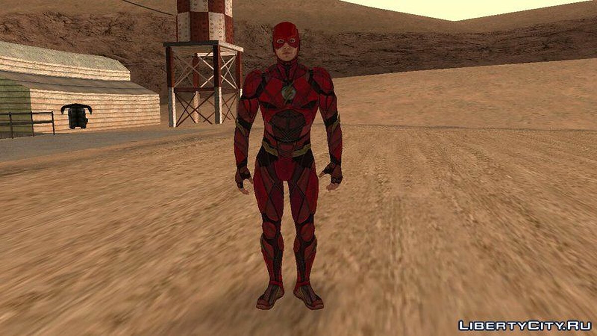 Скачать The Flash (Justice League) для GTA San Andreas