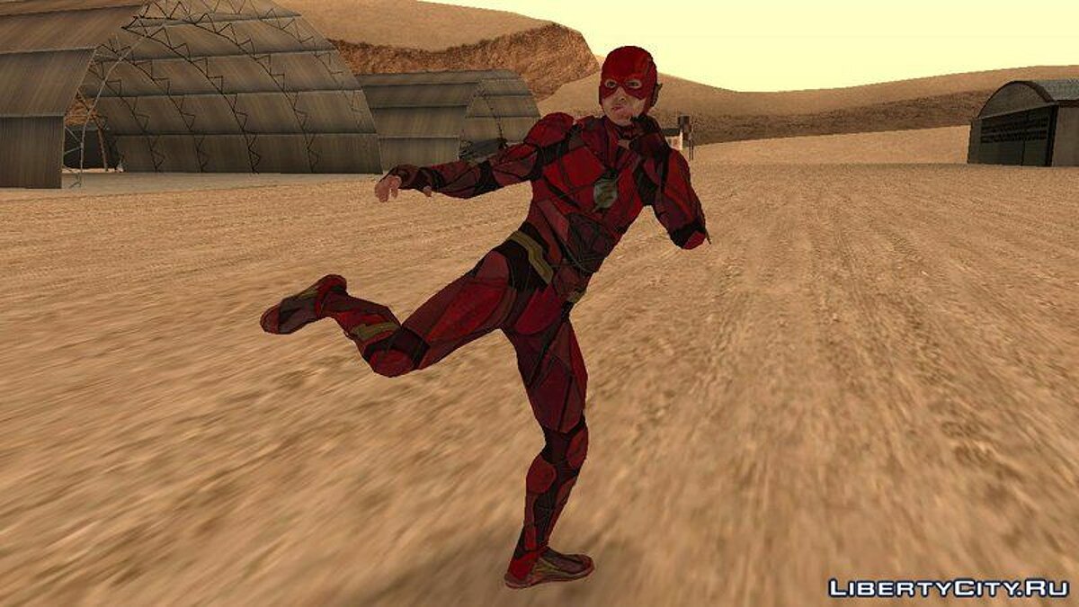 Скачать The Flash (Justice League) для GTA San Andreas