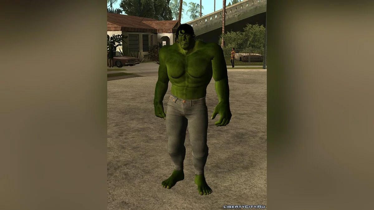 Брюс Бэннер и его альтер эго / GTA San Andreas
