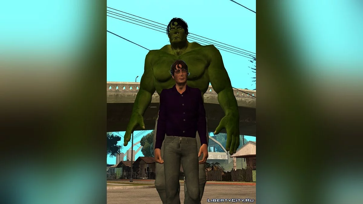 Брюс Бэннер и его альтер эго / GTA San Andreas