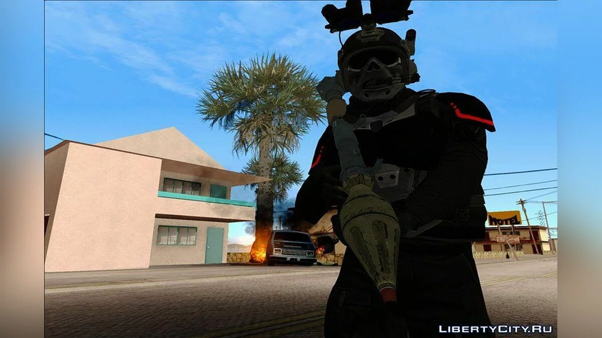 GTA V Online Skin Pack #3 (Black Operations) / GTA San Andreas