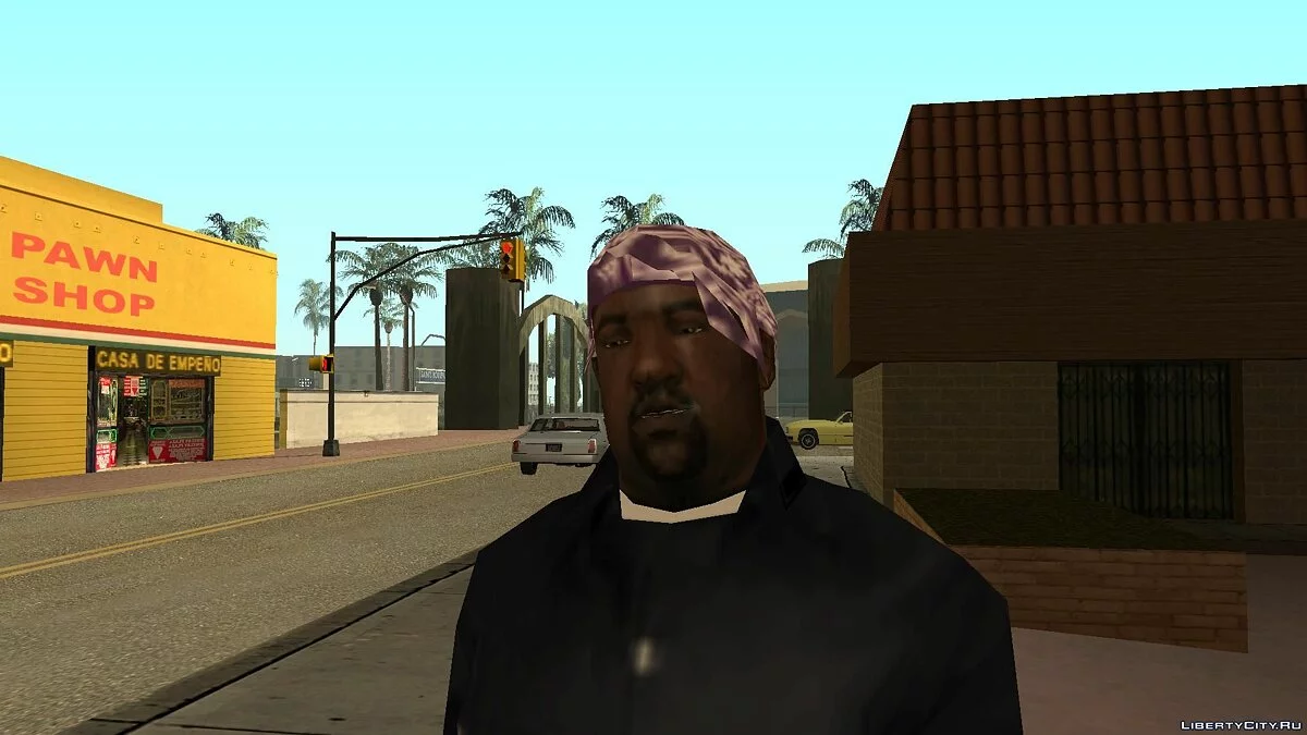 Смоук в банде Балласов / GTA San Andreas