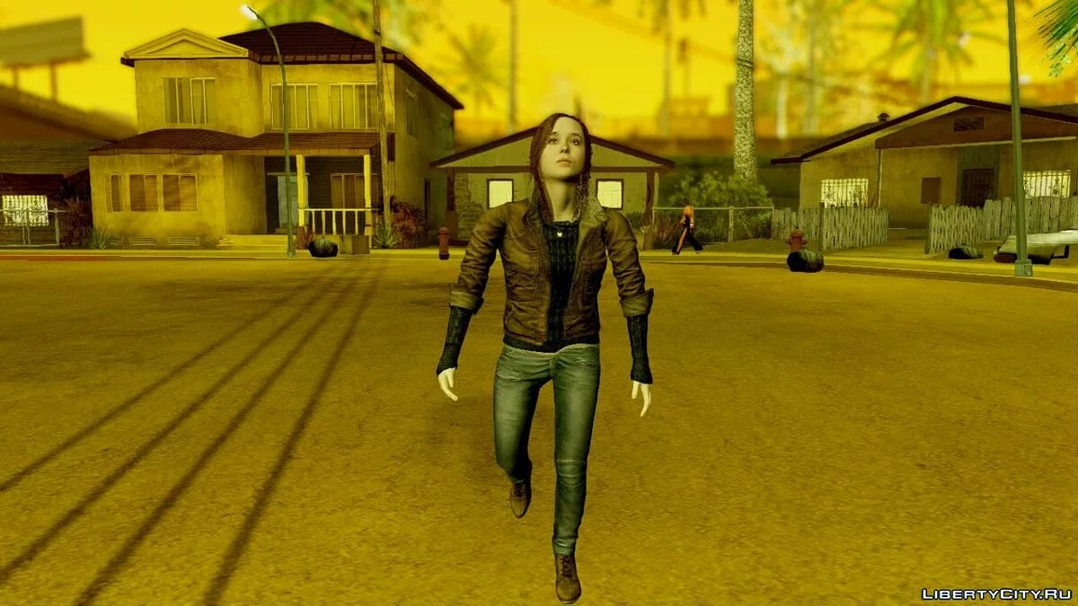 Beyond Two Souls Jodie Holmes Asylum Outfit / GTA San Andreas
