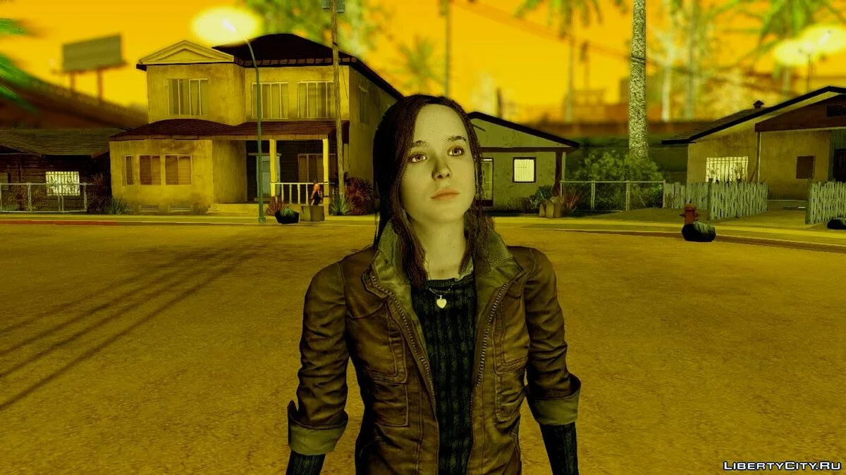 Beyond Two Souls Jodie Holmes Asylum Outfit / GTA San Andreas