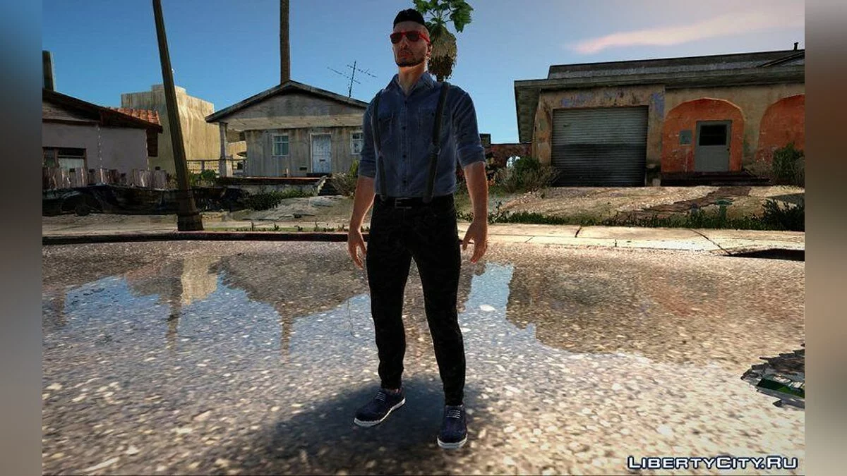 GTA Online: Hipster (Skin Random #7) / GTA San Andreas