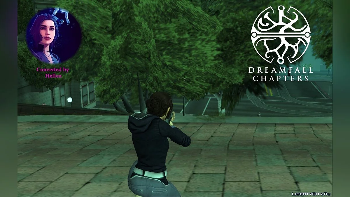 Zoe Castillo from Dreamfall Chapters / GTA San Andreas