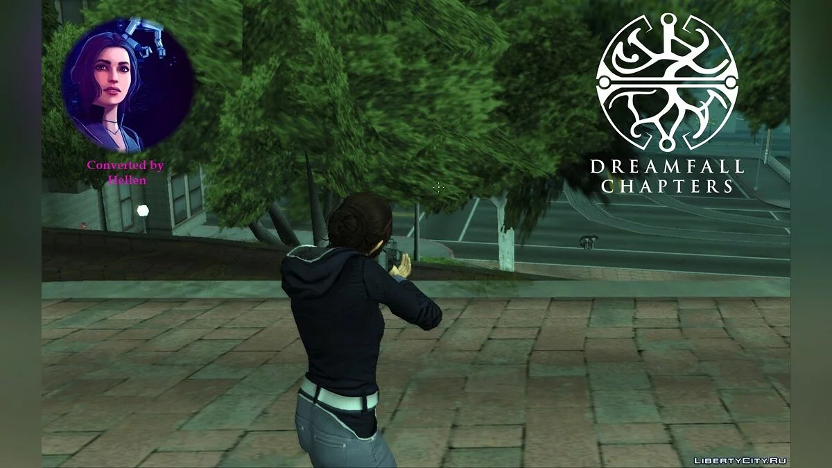 Zoe Castillo from Dreamfall Chapters / GTA San Andreas