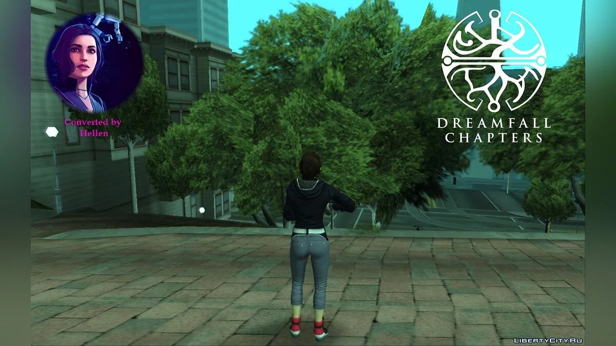 Zoe Castillo from Dreamfall Chapters / GTA San Andreas