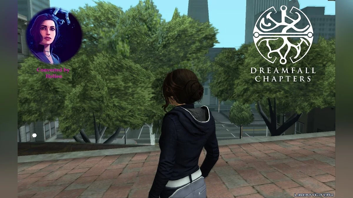 Zoe Castillo from Dreamfall Chapters / GTA San Andreas