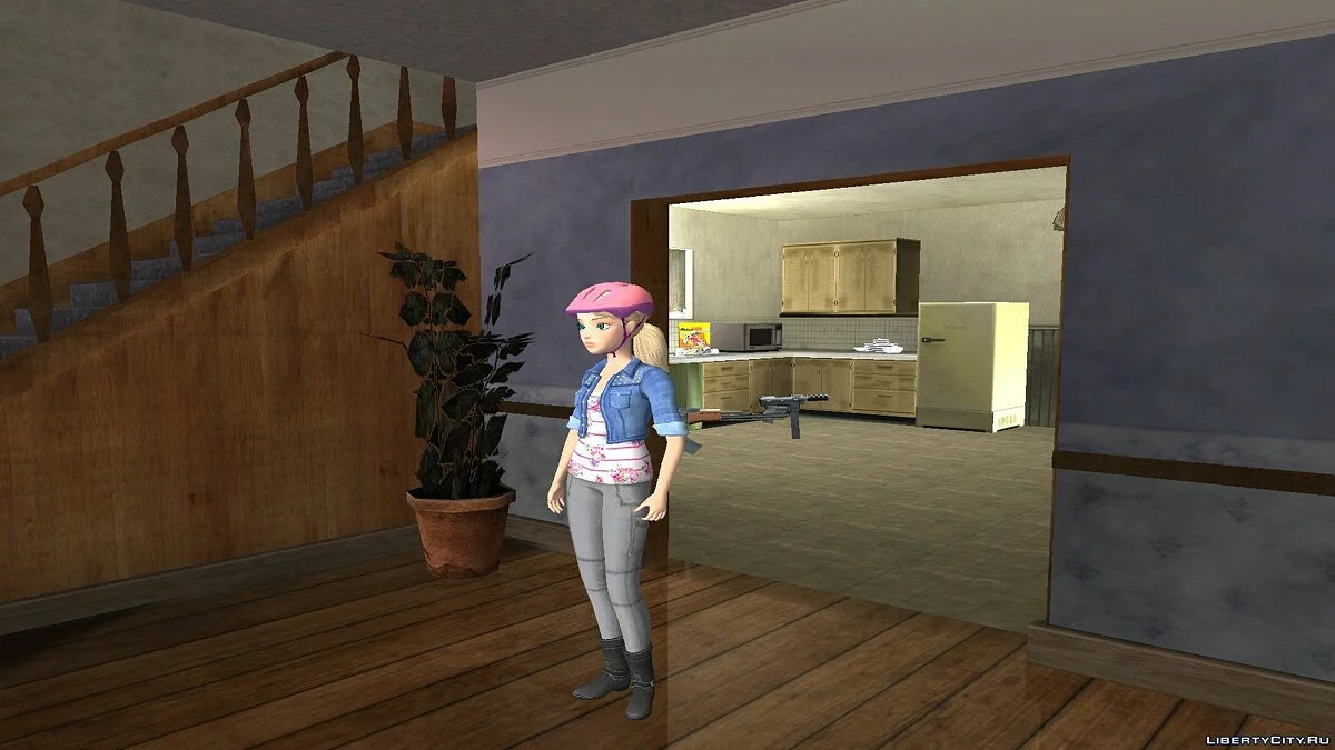 Barbie from Barbie and Her Sisters: Puppy Rescue / GTA San Andreas