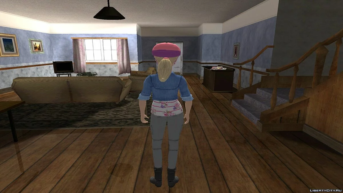 Barbie from Barbie and Her Sisters: Puppy Rescue / GTA San Andreas