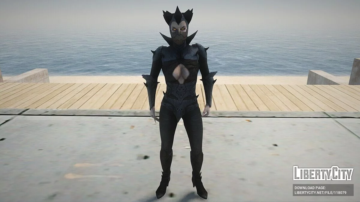 Dark Empress Kitana MKXM / GTA San Andreas