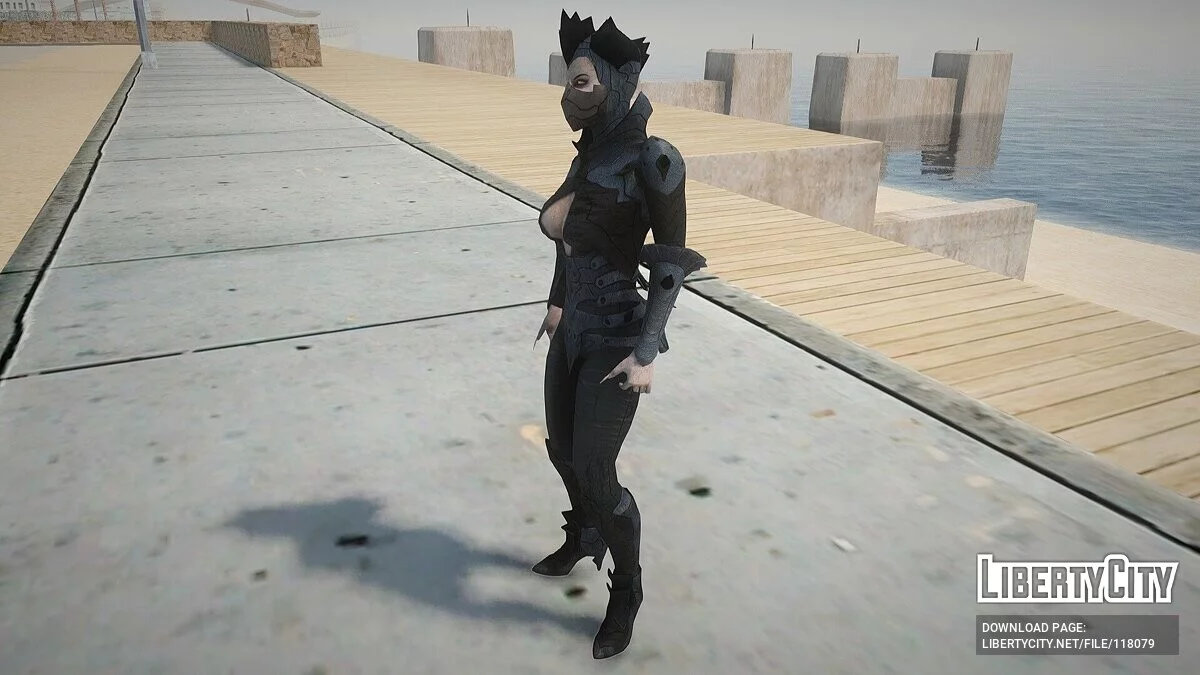 Dark Empress Kitana MKXM / GTA San Andreas