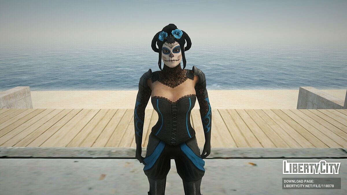 Замена Kitana.txd в GTA San Andreas (11 файлов)