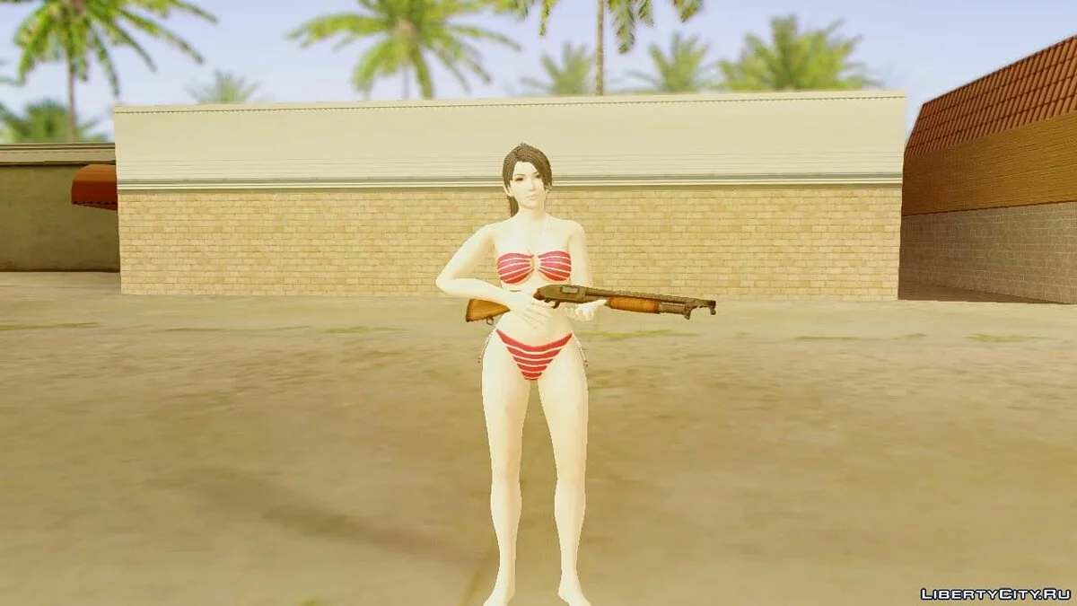 Dead Or Alive 5 LR Momiji Hot Summer / GTA San Andreas